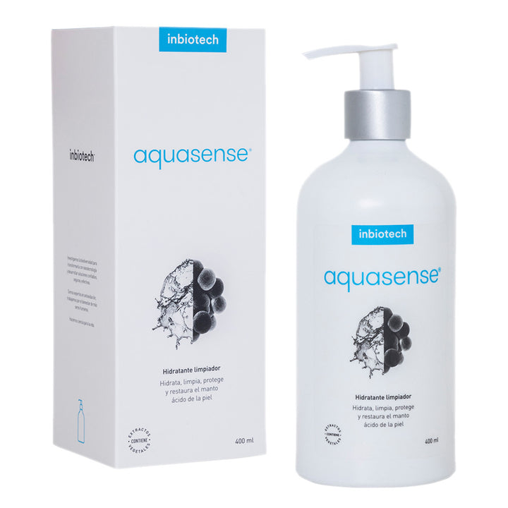 Aquasense Gel Limpiador e Hidratante Inbiotech 400 ml