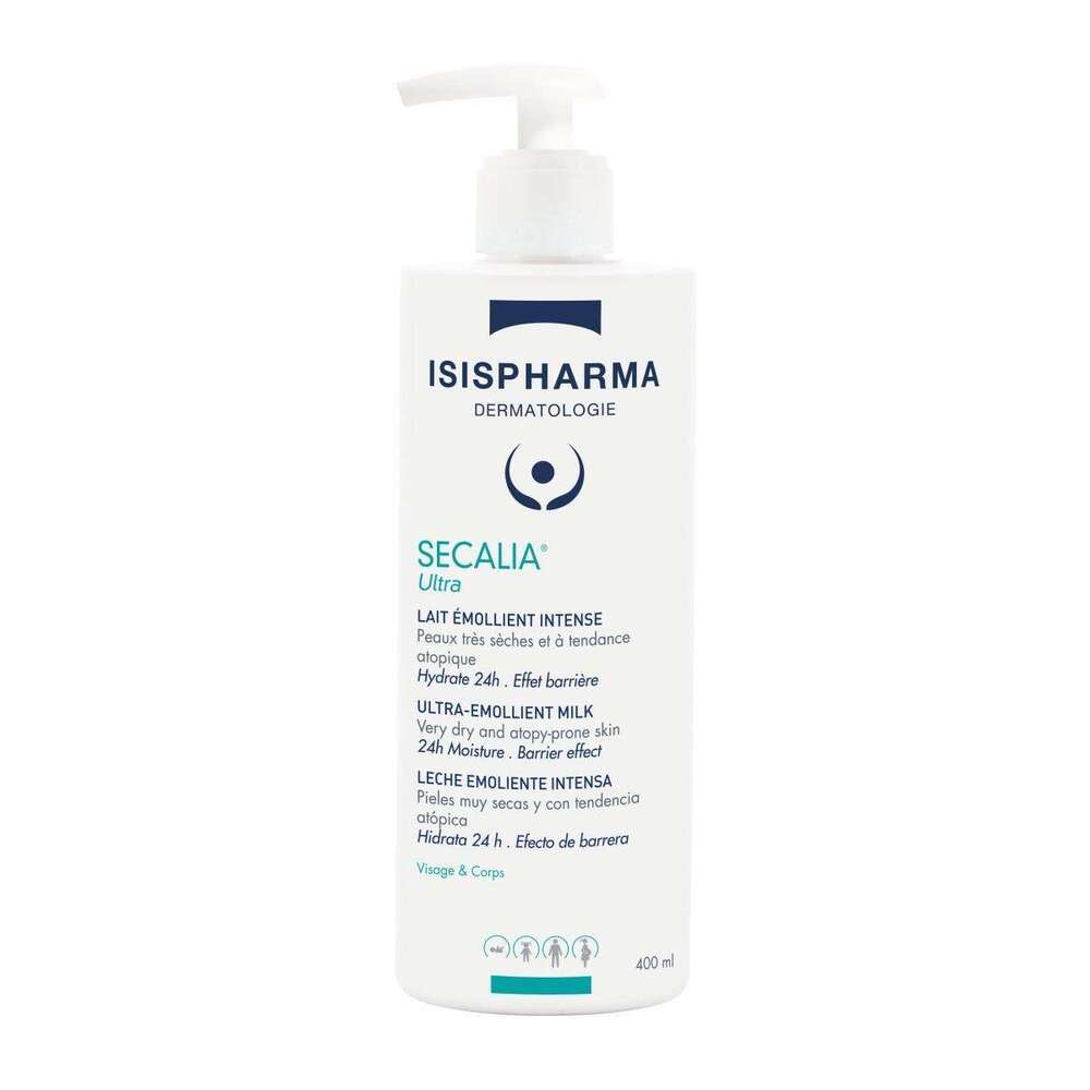 Leche emoliente Secalia Ultra Isispharma 400 ml_Pharmaskin