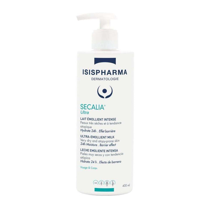 Leche emoliente Secalia Ultra Isispharma 400 ml_Pharmaskin