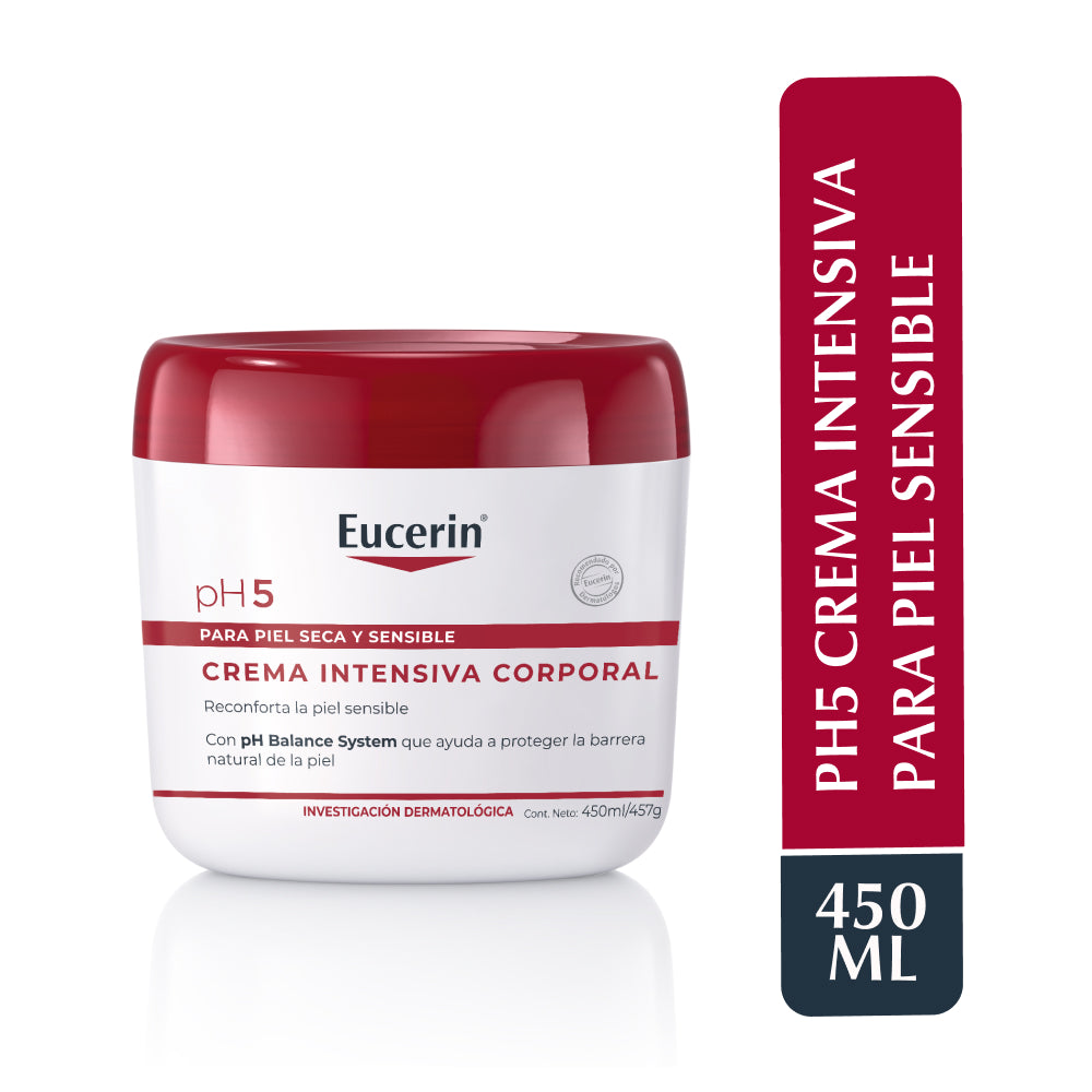 Pote Crema Intensiva Corporal Ph5 Eucerin 450 ml.