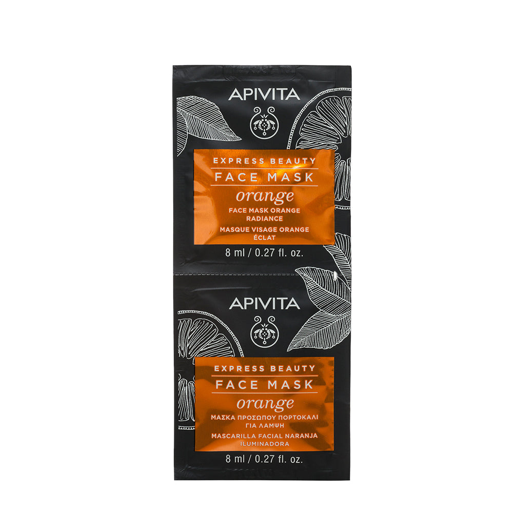 Apivita Express Beauty Face Mask - Orange 2x8ml