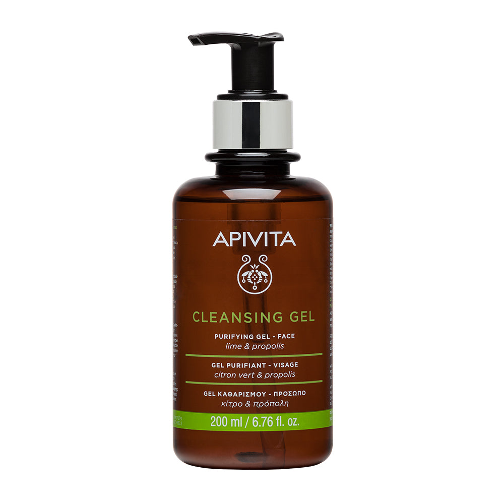 Apivita Purifying Cleansing Gel Face 200ml