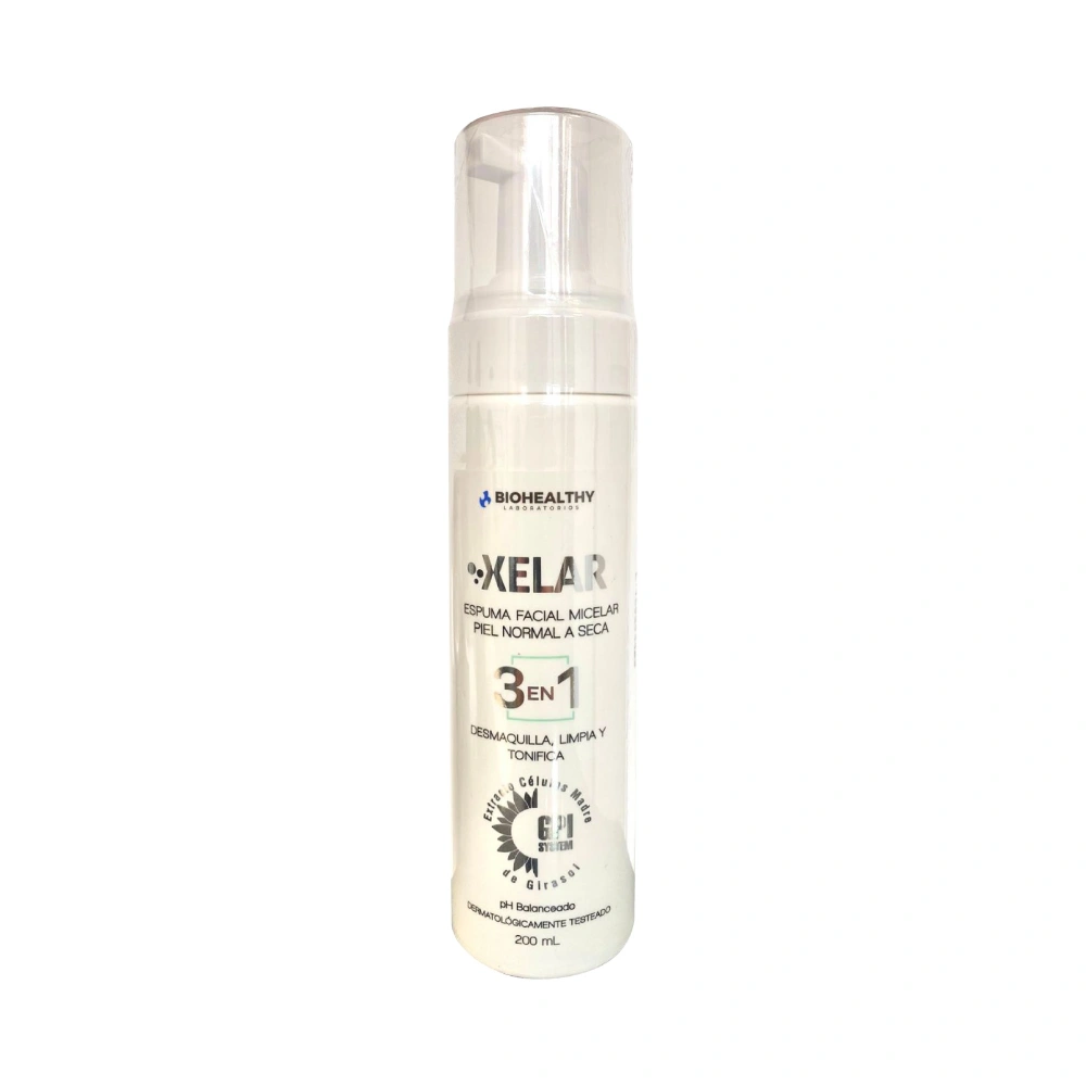 Xelar Espuma Facial Piel Normal a Seca 200ml