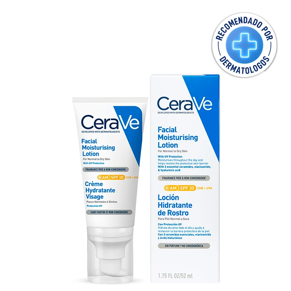 Loción Hidratante Facial CeraVe 52 ml