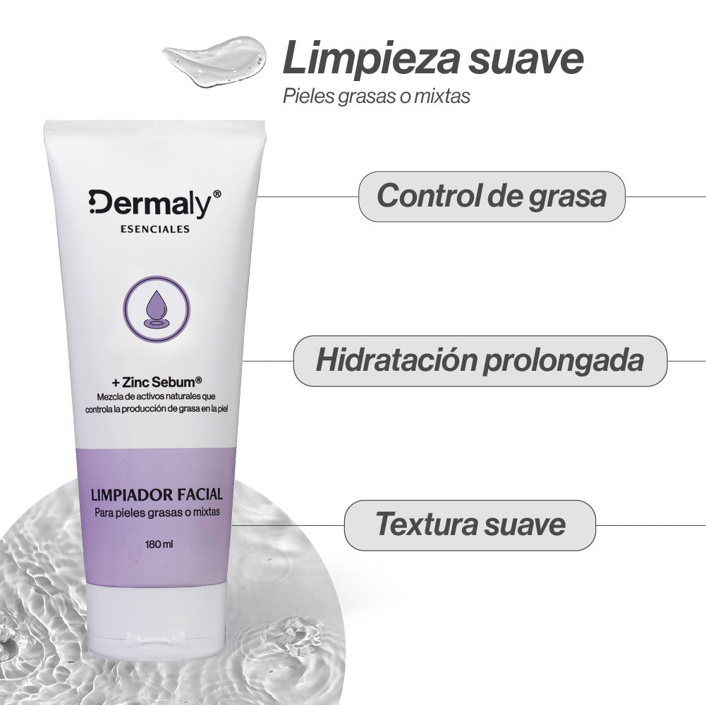 Dermaly Limpiador Piel Grasa o Mixta 180ml