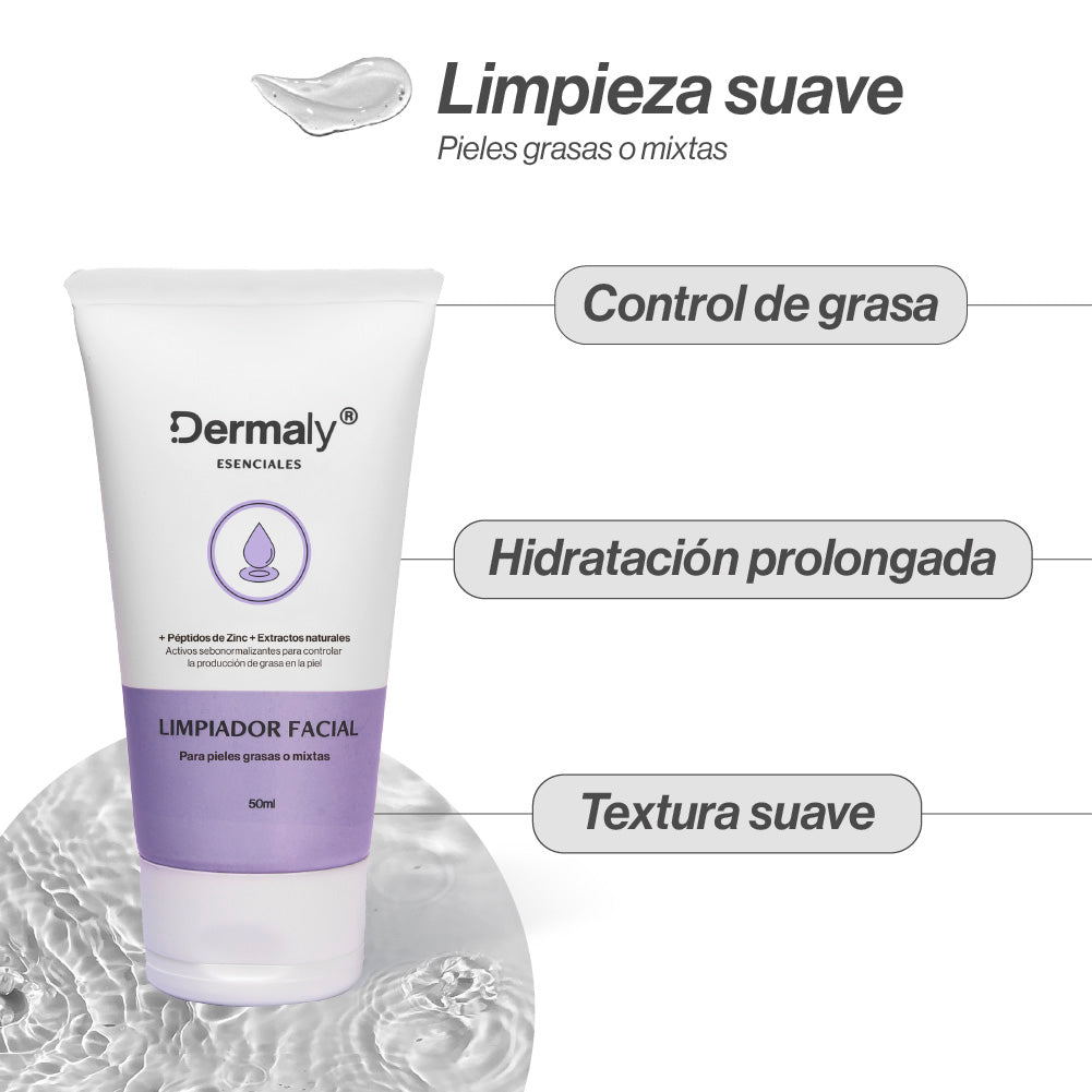 Dermaly Limpiador Piel Grasa O Mixta 50ml