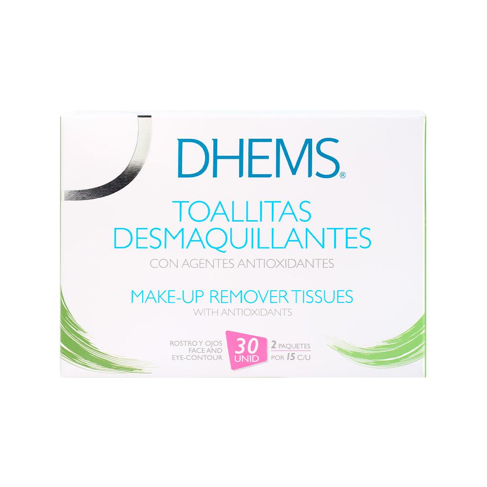 Dhems Toallitas Desmaquillantes 30 und