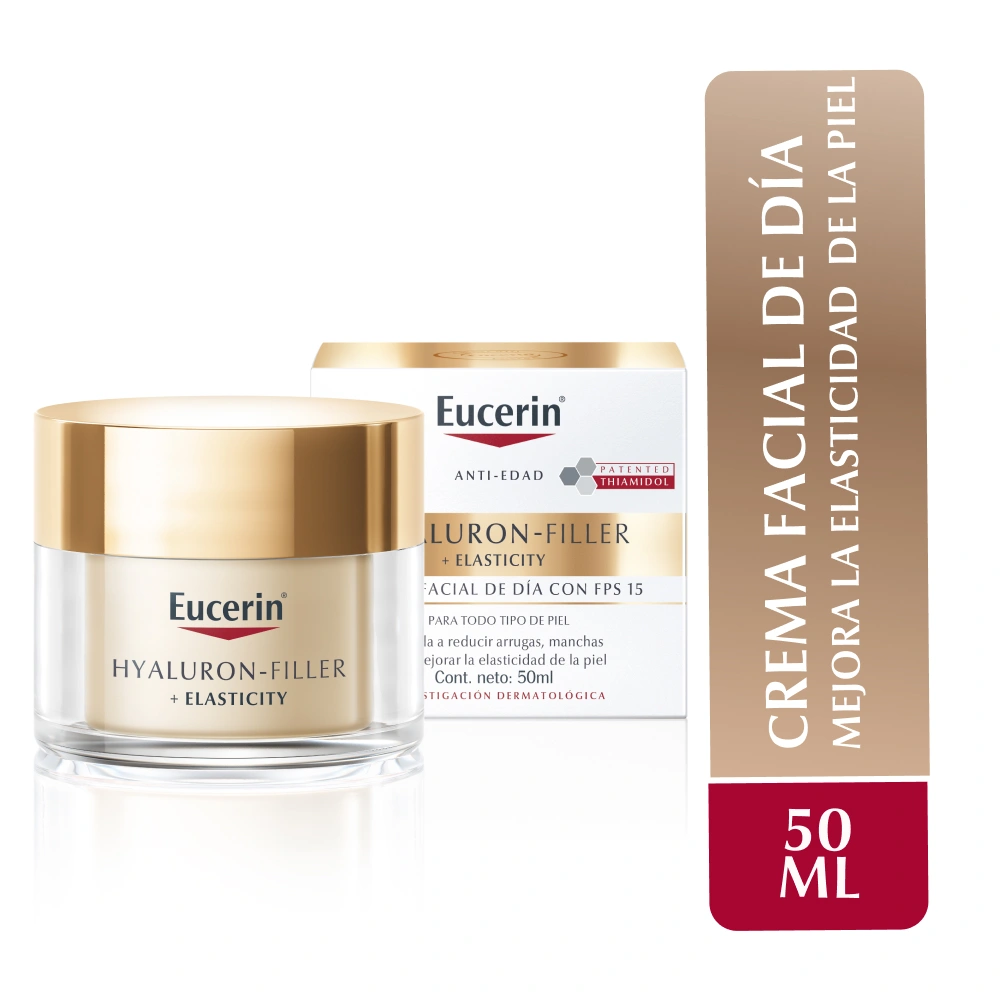 Crema Facial Eucerin Hyaluron-Filler Elasticity SPF 15 50 ml
