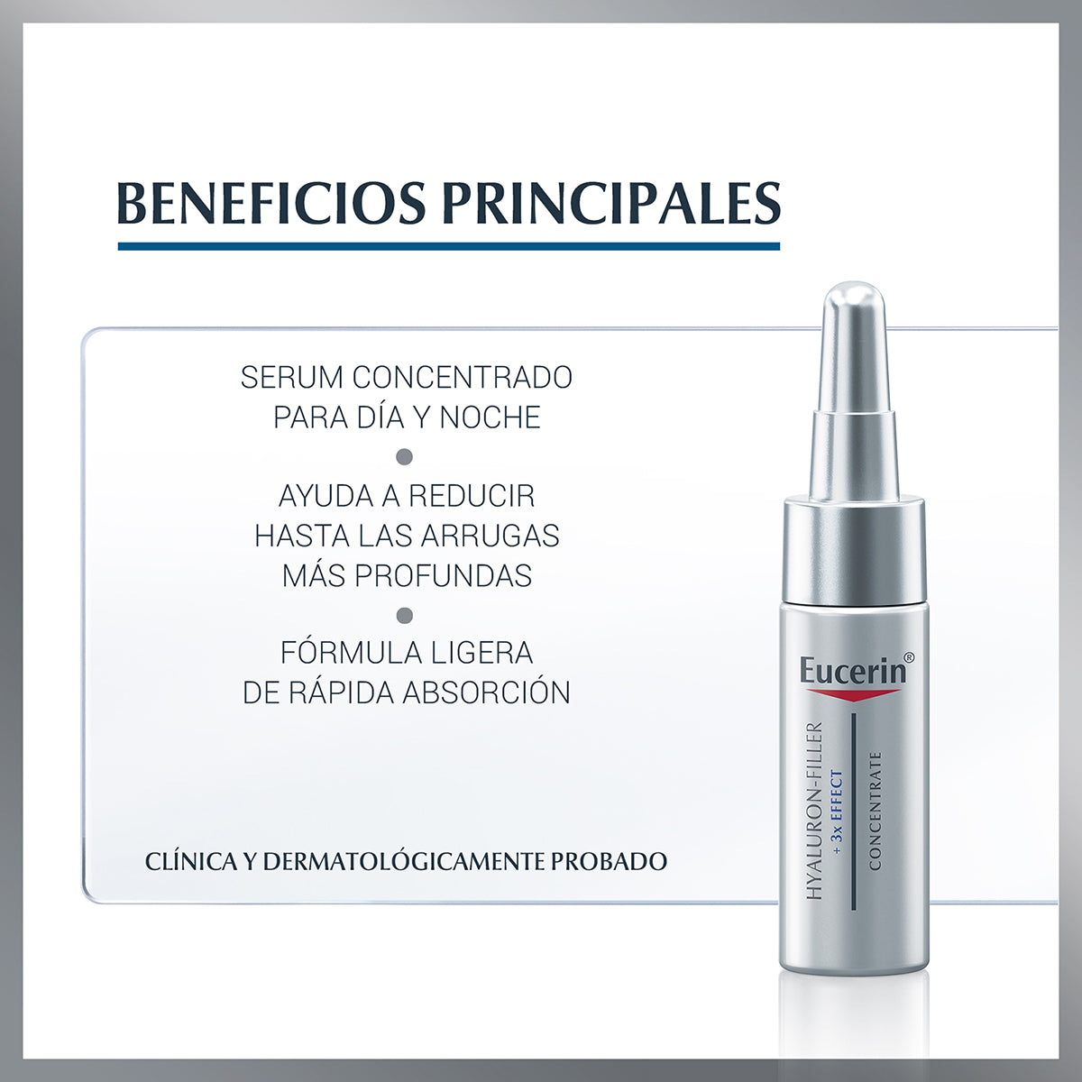 Eucerin Hyaluron Filler Concentrate Caja 6 Ampollas