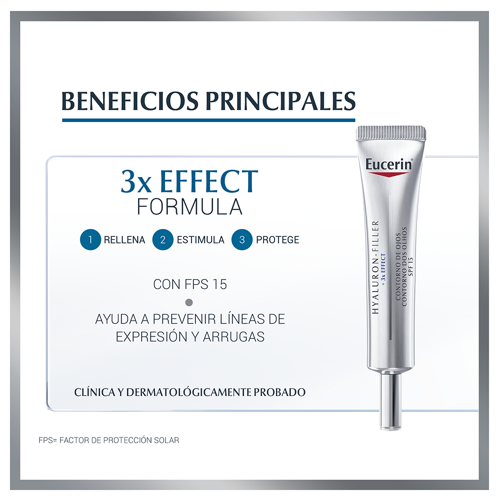 Contorno de Ojos Eucerin FPS 15 Triple Efecto 15 ml