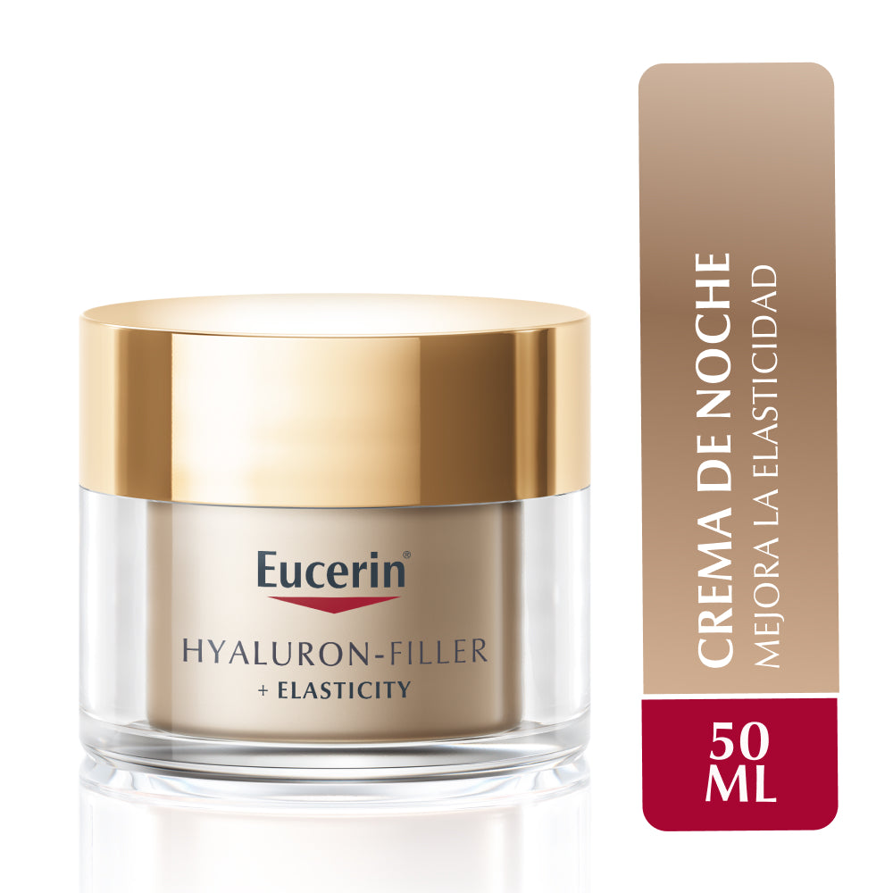 Hyaluron-Filler + Elasticity Crema Facial de Noche Eucerin 50 ml