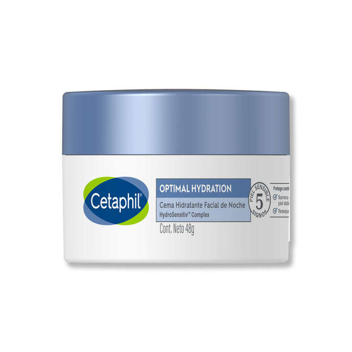 Optimal Hydration Crema Facial Noche Cetaphil 48 gr envase