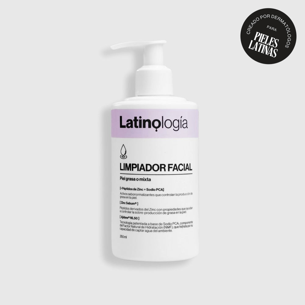 Limpiador Facial Piel Grasa a Mixta - Latinología 250 ml.
