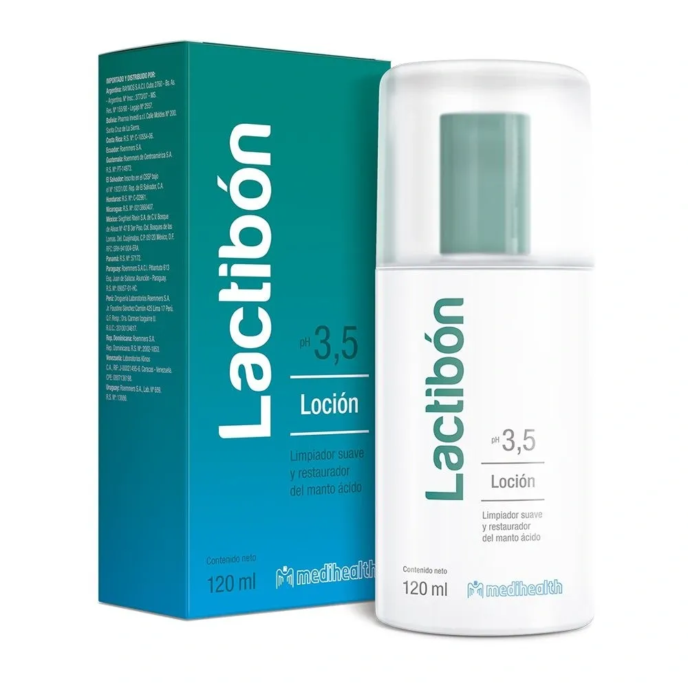 Lactibon pH 3.5 Jabón Loción 120ml