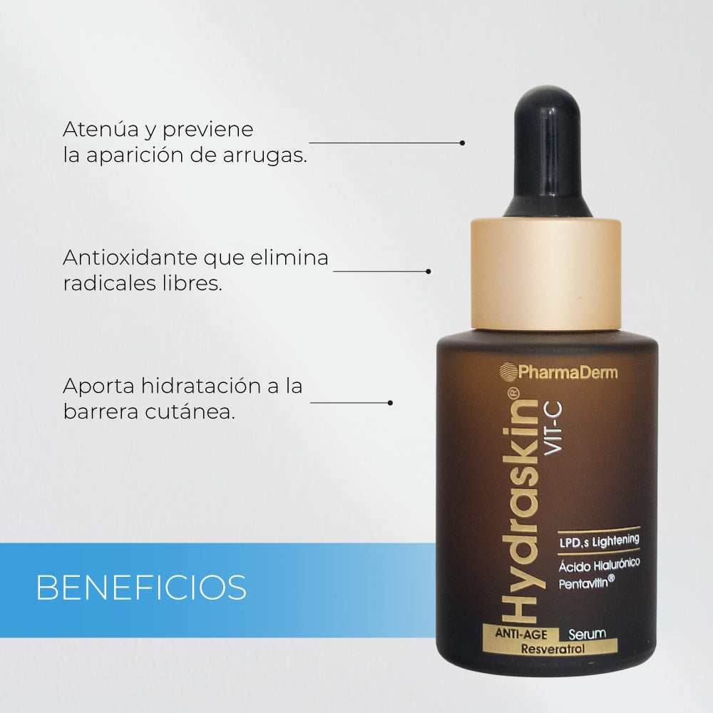 Hydraskin Serum VIT C - Sérum facial antioxidante con vitamina C