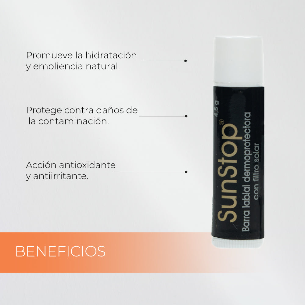 Sunstop Bálsamo Labial Pharmaderm 4.5 gr