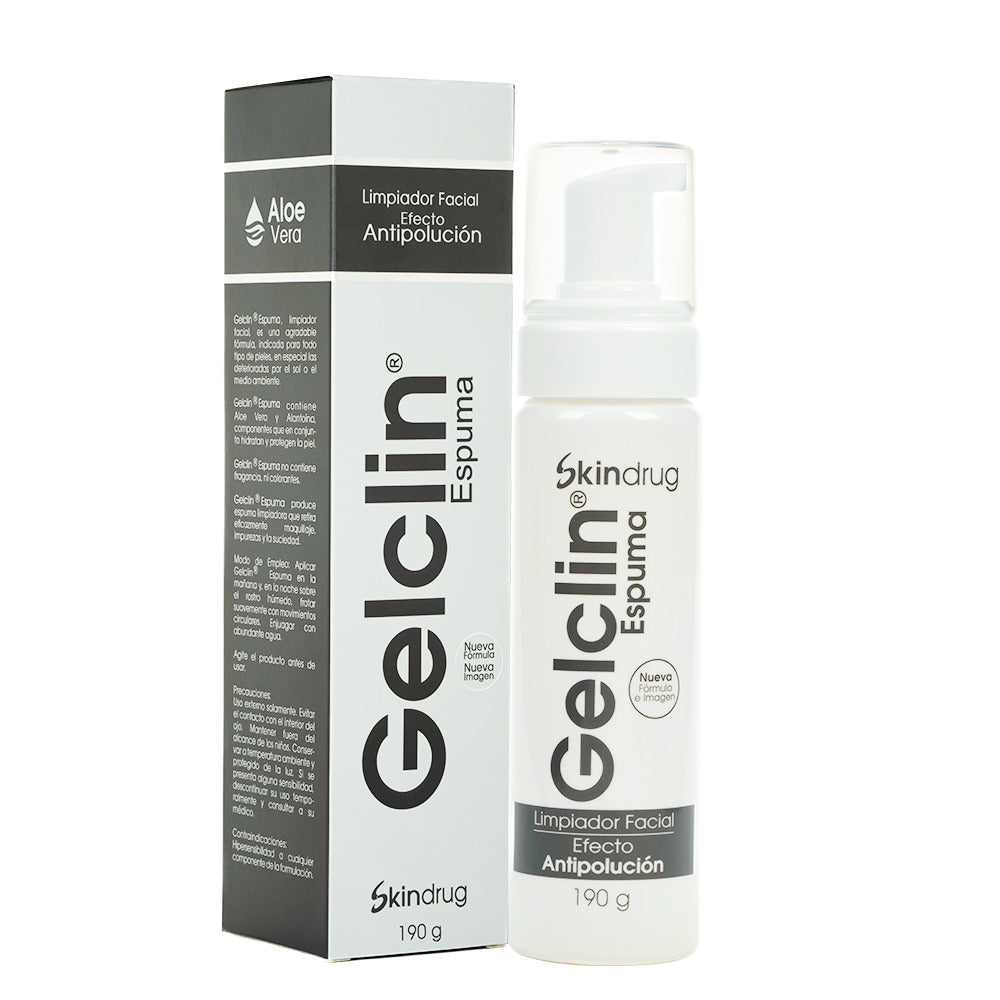 Gelclin Espuma Skindrug 190 gr limpiador facial