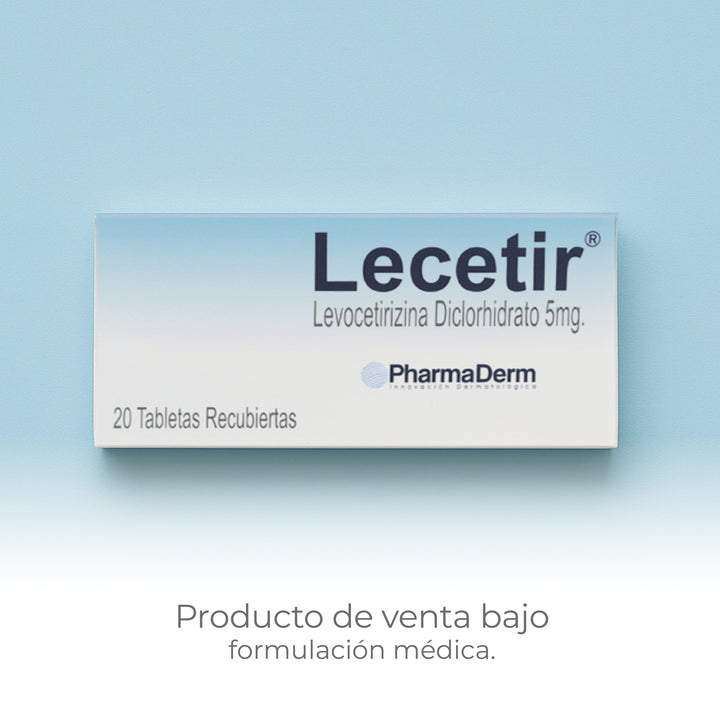 Producto para calmar la superficie cutánea Lecetir de Pharmaderm.