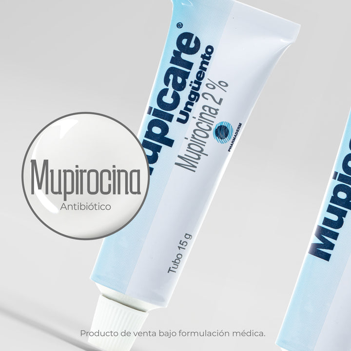 Ungüento protector de la superficie cutánea Mupicare de Pharmaderm.