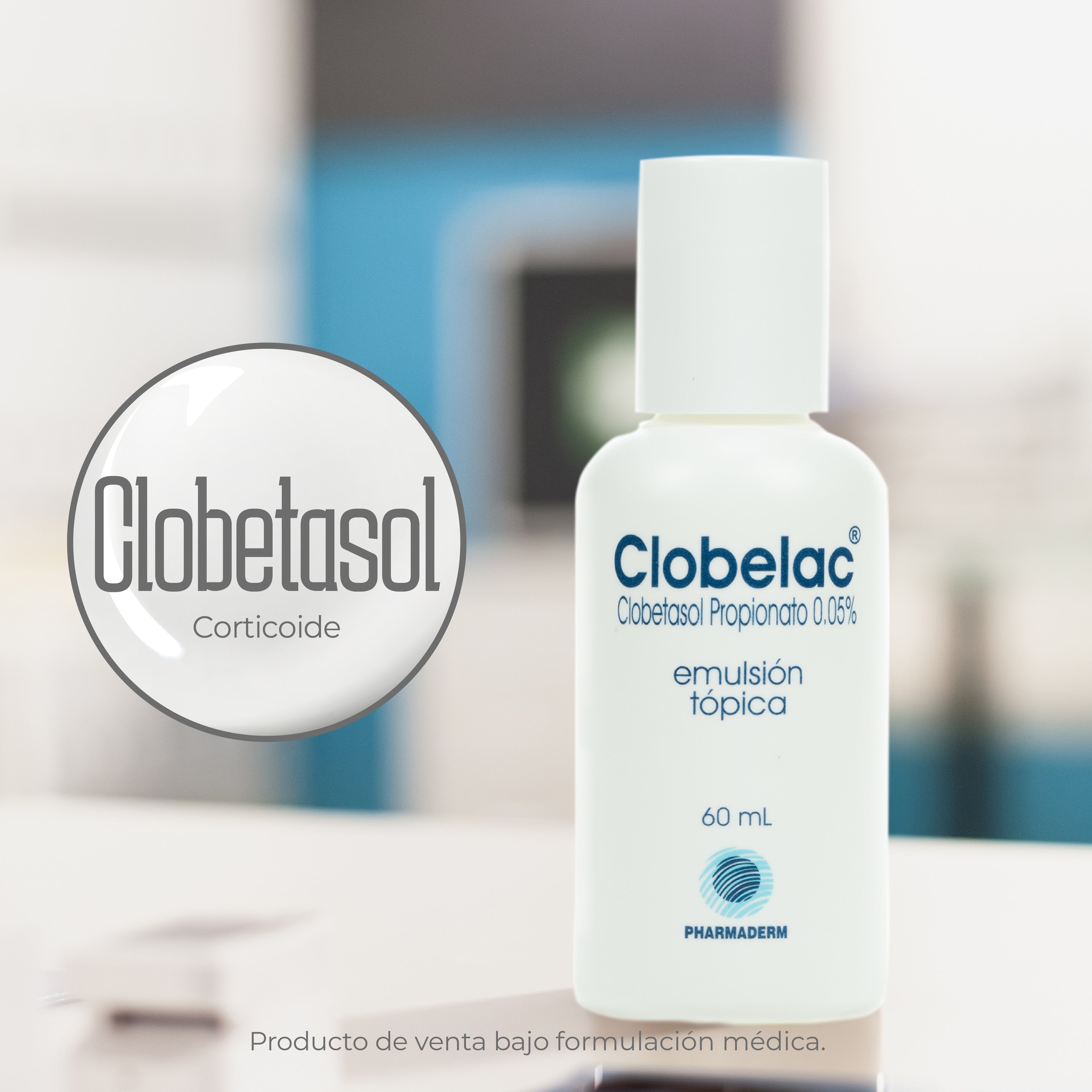 Crema para el alivio y calma de la superficie cutánea Clobelac de Pharmaderm.