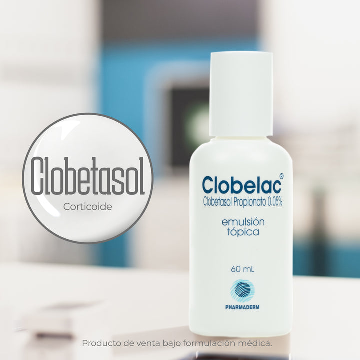 Crema para el alivio y calma de la superficie cutánea Clobelac de Pharmaderm.