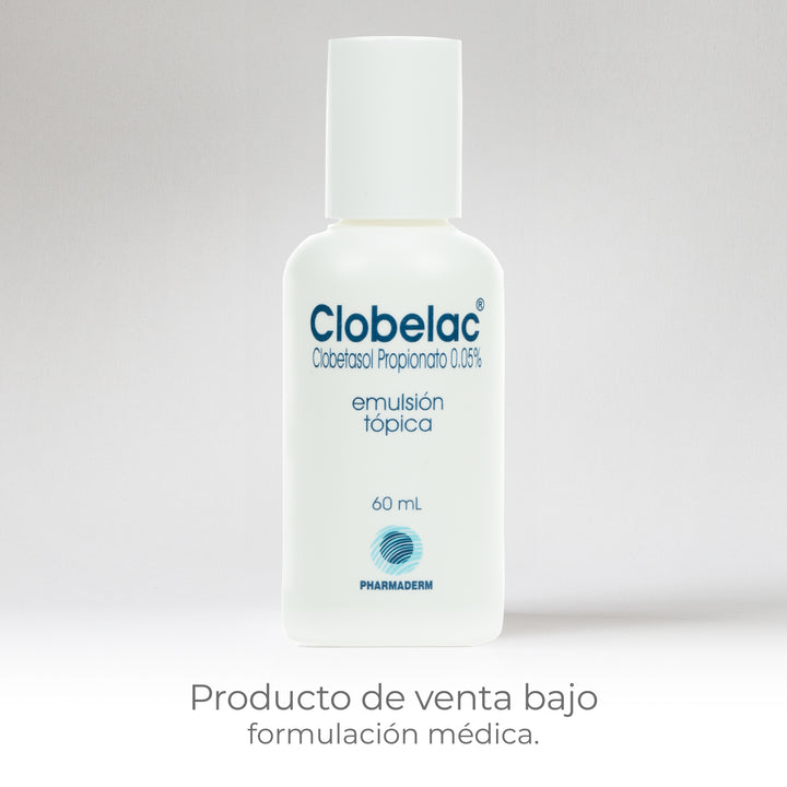 Crema para el alivio y calma de la superficie cutánea Clobelac de Pharmaderm.