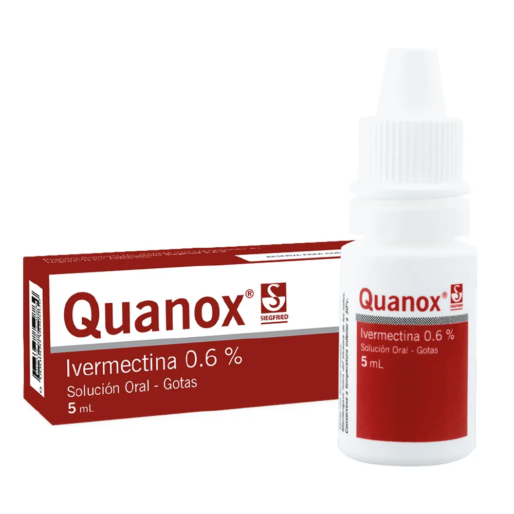 Quanox 0.6% Gotas Solucion Oral