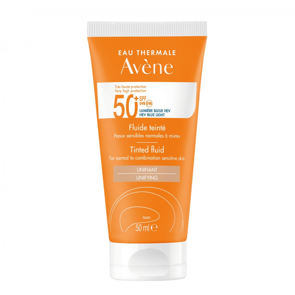 Avene Solar Fluido Color Spf 50+ 50ml