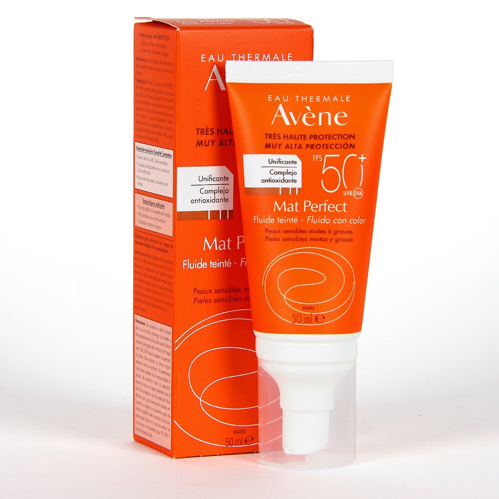 Avene Solar Mat Perfect Fluido Color 50+ 50ml