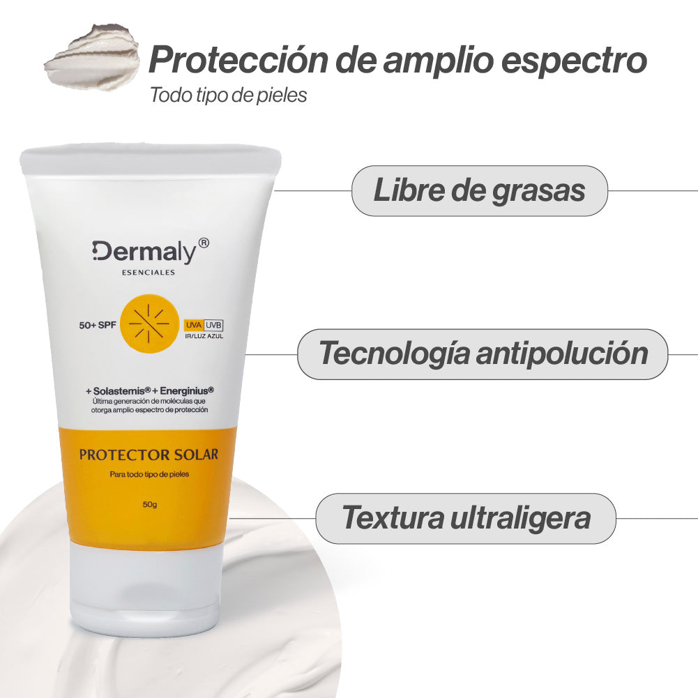 Dermaly Protector Solar 50ml - Protección solar avanzada para tu piel