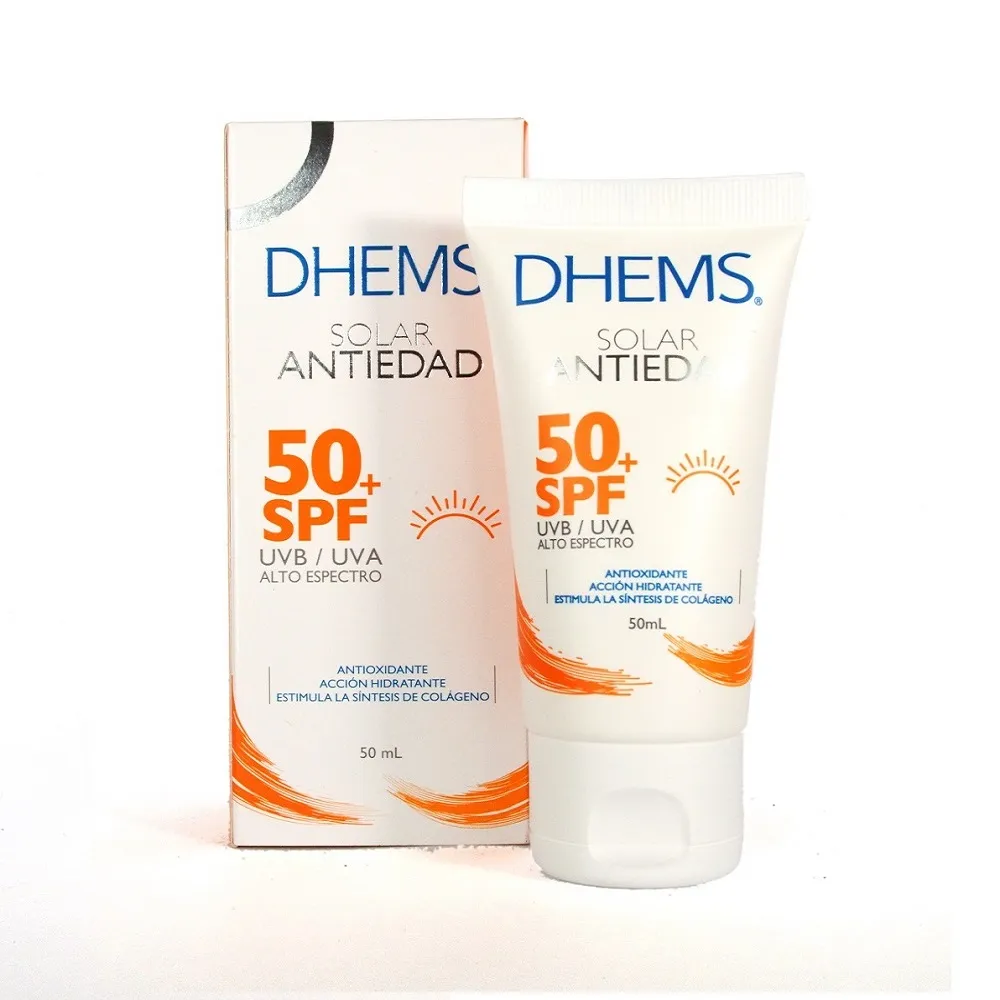 Dhems Protector Solar Antiedad sin Color 