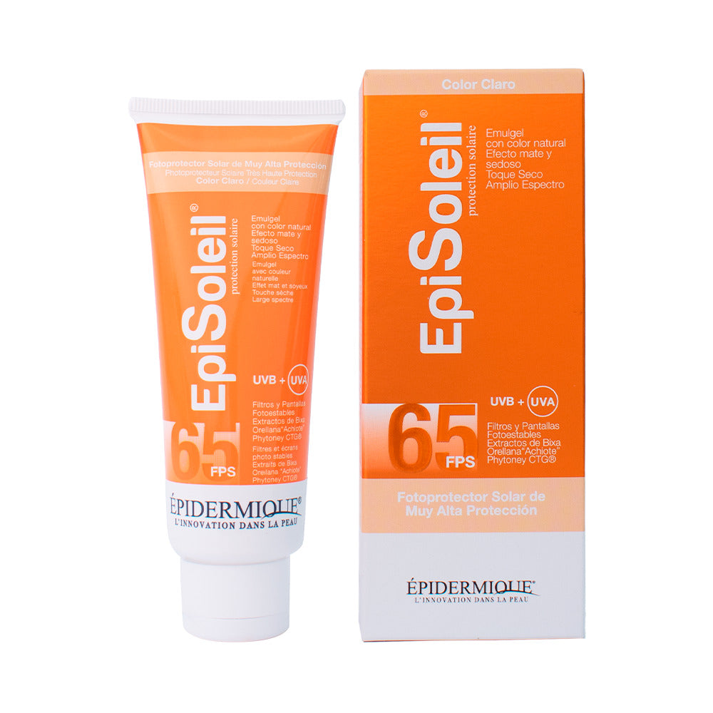 Episoleil Fotoprotector Solar de muy Alta Protección FPS 65+ Color Claro