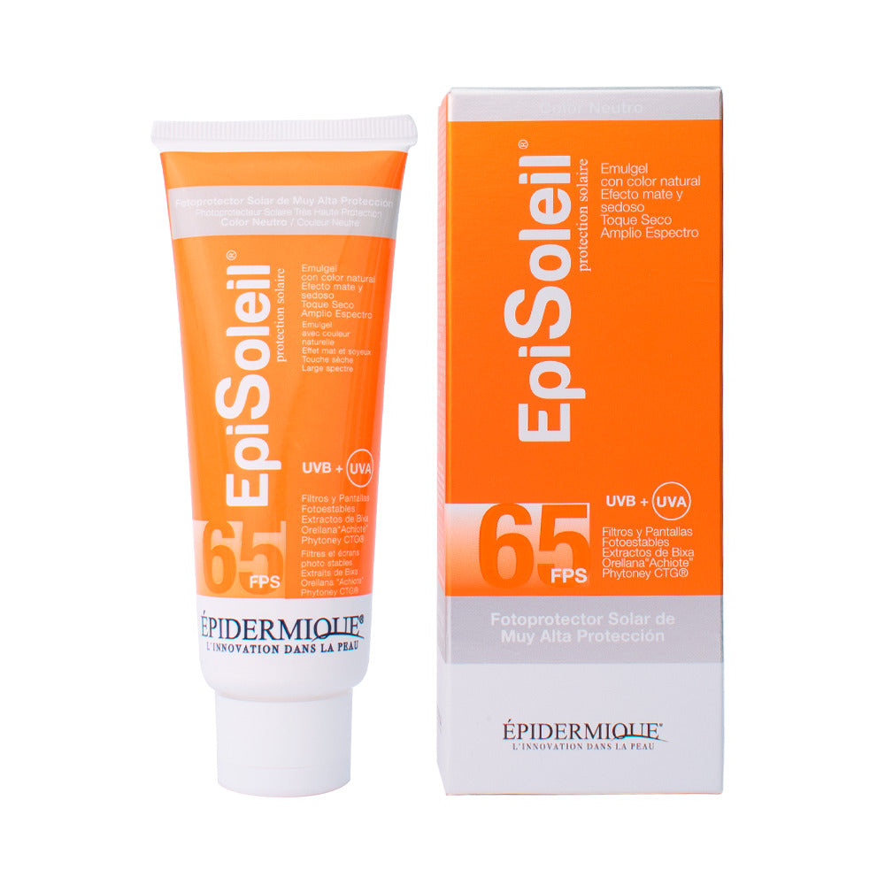 Episoleil Fotoprotector Solar de muy aAlta Protección FPS 65+ Color Neutro