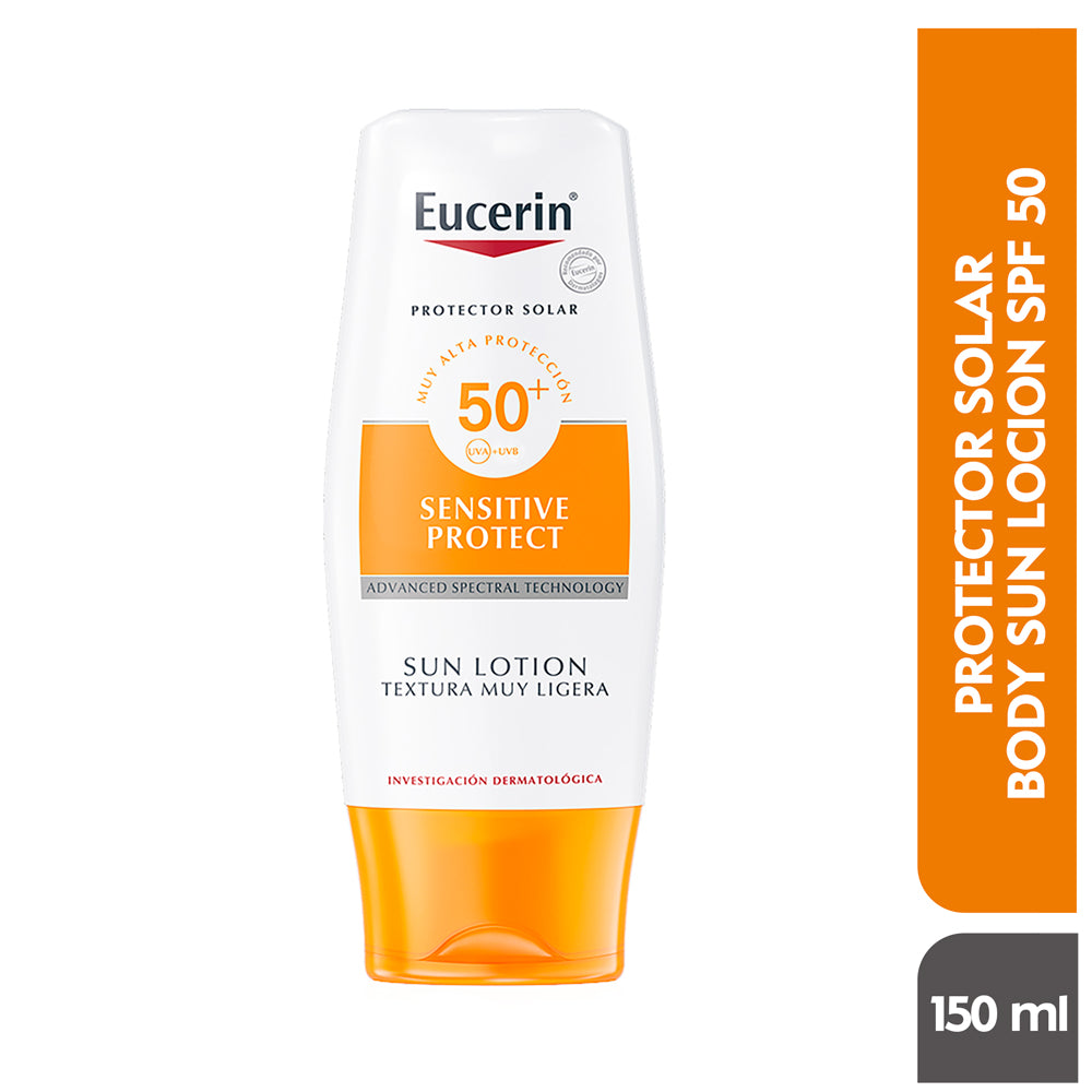 Protector Solar Corporal Eucerin Sun Sensitive FPS 50+ 150 ml.