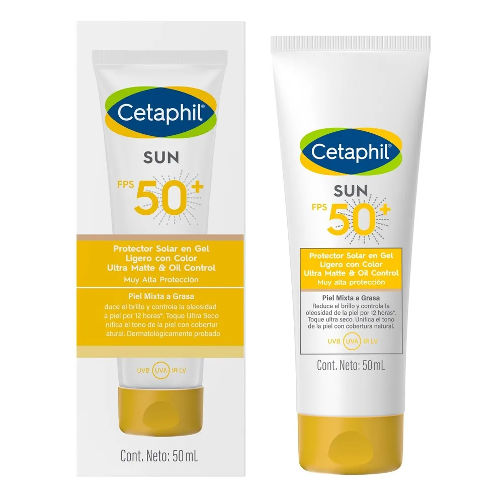 Protector Solar FPS50+ Cetaphil Sin color