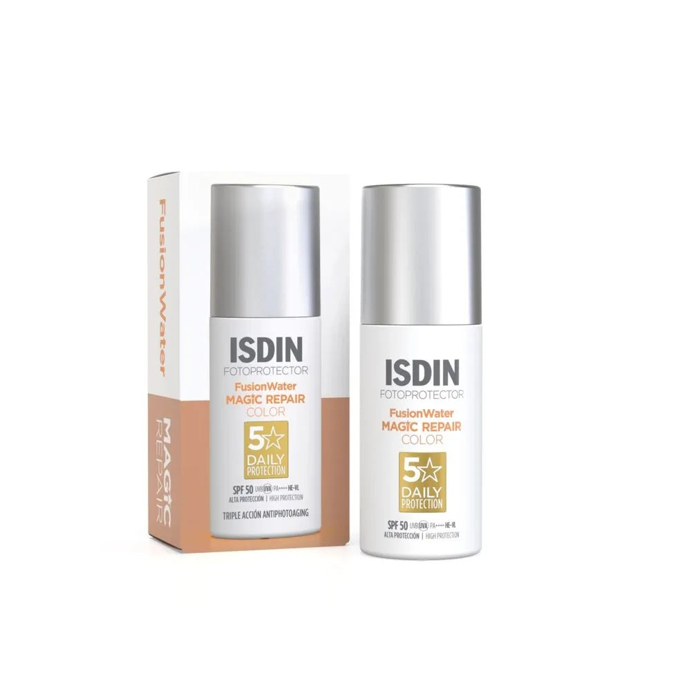 Fotoultra Repair Fusion Water Magic SPF50 Isdin con color