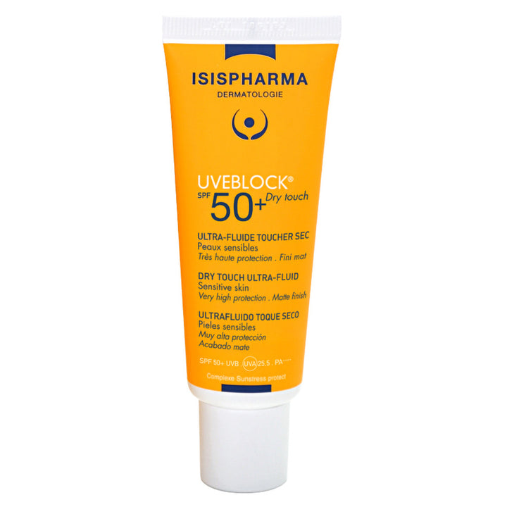 Protector solar Uveblock Dry Touch Spf 50+ Sin Color Isispharma 40 ml_Pharmaskin