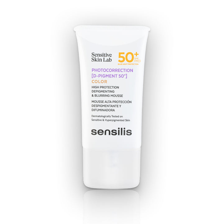 Mousse Sensilis Photocorrection D‑Pigment color SPF50+_Pharmaskin