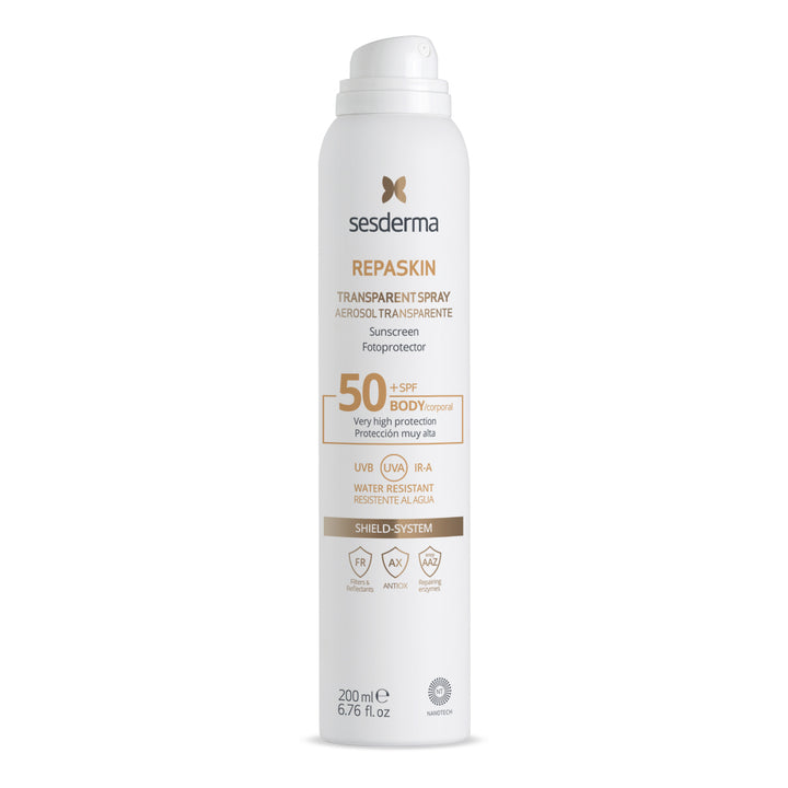 Spray solar transparente Respaskin Sesderma 200 ml_Pharmaskin