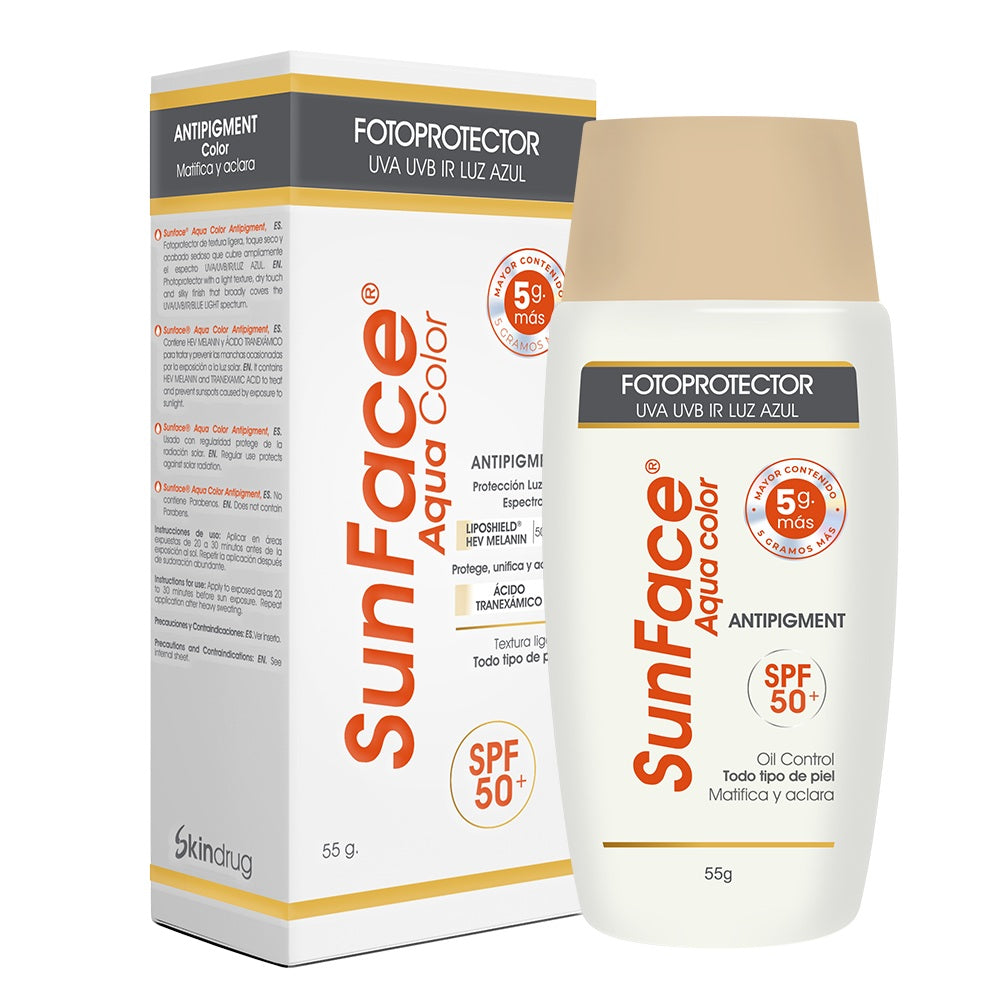 Sunface Aqua SPF 50+ Skindrug Color
