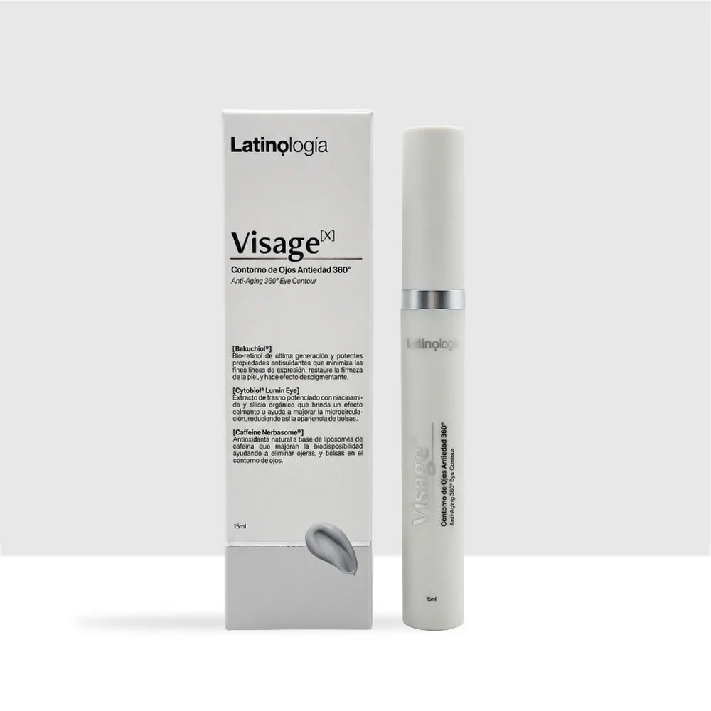 Visagex Contorno de Ojos - Latinología., cuidado contorno de ojos 15 ml - LATINOLOGIA